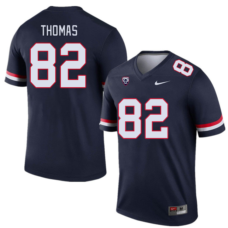 Men #82 Dorian Thomas Arizona Wildcats College Football Jerseys Stitched Sale-Navy